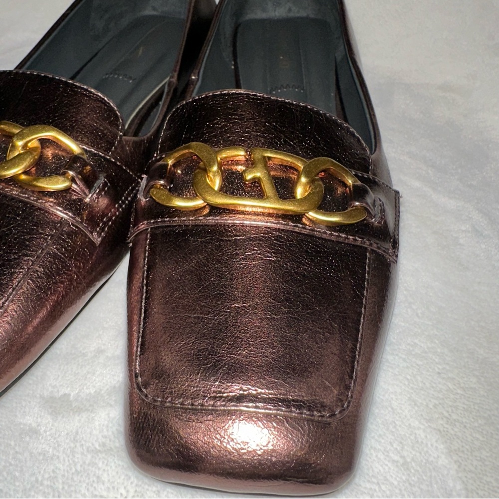 Franco Sarto Tiari Slip On loafer size 9 metallic - Picture 8 of 14